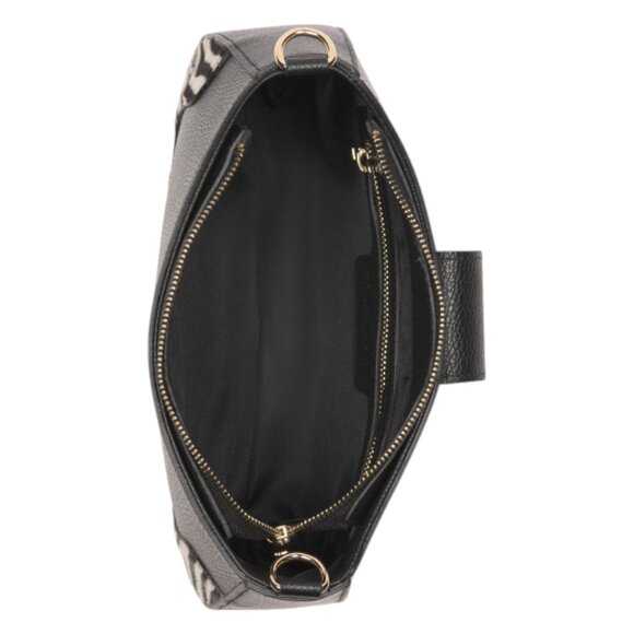 ISADORA Made In Italy Leather Front Buckle Crossbody - Picture 3 of 5